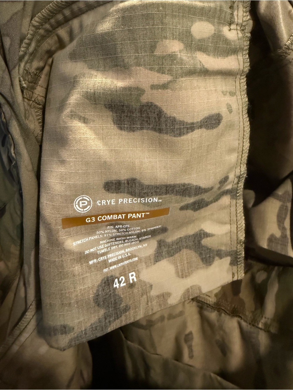 Crye Precision G3 Combat Pants Size 42 Regular - Picture 6 of 6